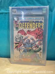 MaxSold Auction: The defenders 108, CGC 9.6 - Elgin (Ontario, Canada) SELLER MANAGED Downsizing Online Auction - Main Street
