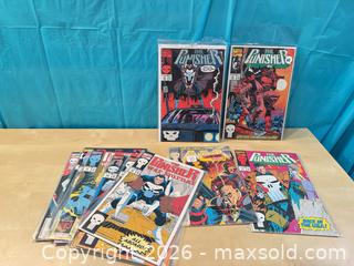 MaxSold Auction: The punisher and the punisher war journal lot  - Elgin (Ontario, Canada) SELLER MANAGED Downsizing Online Auction - Main Street