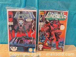 MaxSold Auction: The punisher and the punisher war journal lot  - Elgin (Ontario, Canada) SELLER MANAGED Downsizing Online Auction - Main Street