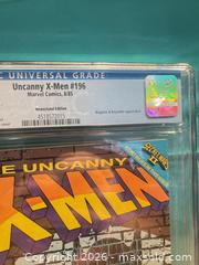 MaxSold Auction: Uncanny X-Men 196 new stand, magneto and beyonder, CGC 8.5 - Elgin (Ontario, Canada) SELLER MANAGED Downsizing Online Auction - Main Street