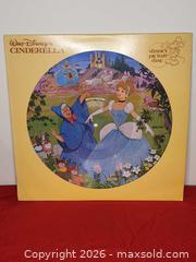 MaxSold Auction: Disney "Cinderella" Picture Disk Record - Toronto (Ontario, Canada) SELLER MANAGED Downsizing Online Auction - Grenadier Road