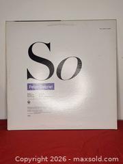 MaxSold Auction: Peter Gabriel - So LP - Toronto (Ontario, Canada) SELLER MANAGED Downsizing Online Auction - Grenadier Road
