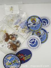 MaxSold Auction: Aviation Embroidered Patches & Gold-Tone Enamel Pins, Lot of 6-10 - Toronto (Ontario, Canada) PARTNER MANAGED Downsizing Online Auction - Research Road (STORAGE)