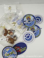 MaxSold Auction: Aviation Embroidered Patches & Gold-Tone Enamel Pins, Lot of 6-10 - Toronto (Ontario, Canada) PARTNER MANAGED Downsizing Online Auction - Research Road (STORAGE)