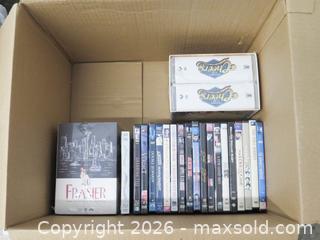 MaxSold Auction: DVDs — Assorted Movies & TV Series (Region 1) - Toronto (Ontario, Canada) PARTNER MANAGED Downsizing Online Auction - Research Road (STORAGE)