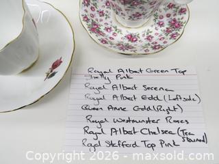 MaxSold Auction: ENGLISH CHINA TEACUPS ASSORTED MAKES INCLUDING SHELLY - Toronto (Ontario, Canada) PARTNER MANAGED Downsizing Online Auction - Research Road (STORAGE)