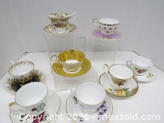MaxSold Auction: LARGE LOT OF VINTAGE TEACUPS - Toronto (Ontario, Canada) PARTNER MANAGED Downsizing Online Auction - Research Road (STORAGE)
