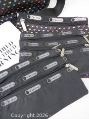 MaxSold Auction: LeSportsac Shoulder Tote with Multiple Zip Pouches & White Clutch - Toronto (Ontario, Canada) PARTNER MANAGED Downsizing Online Auction - Research Road (STORAGE)