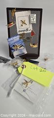 MaxSold Auction: Lot of Aviation & Airline Pins with Keychain (Bombardier, Dash 8) - Toronto (Ontario, Canada) PARTNER MANAGED Downsizing Online Auction - Research Road (STORAGE)