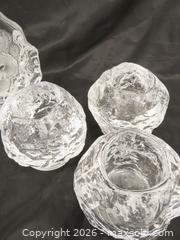 MaxSold Auction: Mats Jonasson Crystal Owl Sculptures & Votive Holders, 5 pcs - Toronto (Ontario, Canada) PARTNER MANAGED Downsizing Online Auction - Research Road (STORAGE)