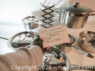 MaxSold Auction: NEW LAGOSTINA COOKWARE SET - Toronto (Ontario, Canada) PARTNER MANAGED Downsizing Online Auction - Research Road (STORAGE)