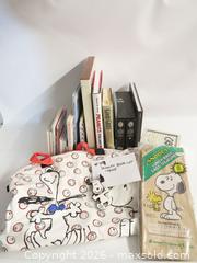 MaxSold Auction: Peanuts & Snoopy Collection: Hardcover Books, Tote, Ephemera - Toronto (Ontario, Canada) PARTNER MANAGED Downsizing Online Auction - Research Road (STORAGE)