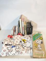 MaxSold Auction: Peanuts & Snoopy Collection: Hardcover Books, Tote, Ephemera - Toronto (Ontario, Canada) PARTNER MANAGED Downsizing Online Auction - Research Road (STORAGE)