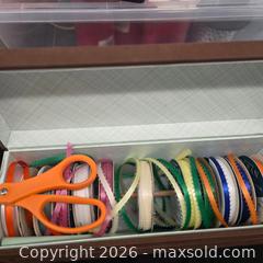 MaxSold Auction: RIBBONS & BOWS AND GIFTING ACCESSORIES/FISKAR SCISSORS - Toronto (Ontario, Canada) PARTNER MANAGED Downsizing Online Auction - Research Road (STORAGE)