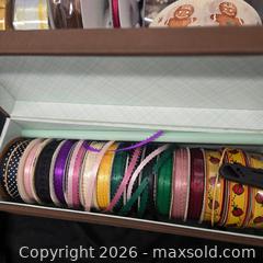 MaxSold Auction: RIBBONS & BOWS AND GIFTING ACCESSORIES/FISKAR SCISSORS - Toronto (Ontario, Canada) PARTNER MANAGED Downsizing Online Auction - Research Road (STORAGE)
