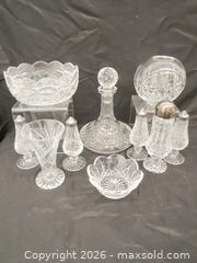 MaxSold Auction: STUNNING VINTAGE WATERFORD CRYSTAL COLLECTION  - Toronto (Ontario, Canada) PARTNER MANAGED Downsizing Online Auction - Research Road (STORAGE)