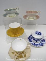 MaxSold Auction: TEACUPS 5 SETS INCLUDING SHELLY - Toronto (Ontario, Canada) PARTNER MANAGED Downsizing Online Auction - Research Road (STORAGE)