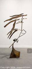 MaxSold Auction: Abstract Metal Sculpture – Gallery-Ready Statement Piece  - Newmarket (Ontario, Canada) SELLER MANAGED Downsizing Online Auction -  Brimson Drive (STORAGE)