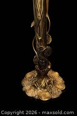 MaxSold Auction: Antique Art Nouveau–Style Table Lamp — Sculptural Botanical Masterpiece  - Newmarket (Ontario, Canada) SELLER MANAGED Downsizing Online Auction -  Brimson Drive (STORAGE)