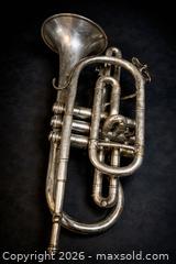 MaxSold Auction: Antique Besson “American Champion” Cornet – London, c. 1910–1925 - Newmarket (Ontario, Canada) SELLER MANAGED Downsizing Online Auction -  Brimson Drive (STORAGE)