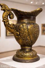 MaxSold Auction: Antique Gilt Metal Urn – Classical Revival Decorative Vase (c. 1890–1925) - Newmarket (Ontario, Canada) SELLER MANAGED Downsizing Online Auction -  Brimson Drive (STORAGE)