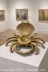 MaxSold Auction: Brutalist Brass Crab Sculpture / Trinket Box – Mid-Century Modern - Newmarket (Ontario, Canada) SELLER MANAGED Downsizing Online Auction -  Brimson Drive (STORAGE)