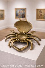 MaxSold Auction: Brutalist Brass Crab Sculpture / Trinket Box – Mid-Century Modern - Newmarket (Ontario, Canada) SELLER MANAGED Downsizing Online Auction -  Brimson Drive (STORAGE)