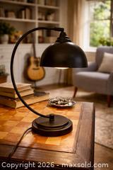 MaxSold Auction: Classic Banker-Style Desk Lamp in Matte Black - Newmarket (Ontario, Canada) SELLER MANAGED Downsizing Online Auction -  Brimson Drive (STORAGE)