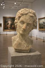 MaxSold Auction: Classical Stone Bust — Gallery-Style Sculpture - Newmarket (Ontario, Canada) SELLER MANAGED Downsizing Online Auction -  Brimson Drive (STORAGE)