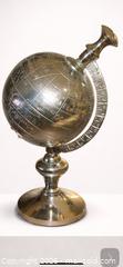 MaxSold Auction: Elegant silver-tone decorative globe, - Newmarket (Ontario, Canada) SELLER MANAGED Downsizing Online Auction -  Brimson Drive (STORAGE)