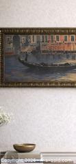 MaxSold Auction: Elegant Venetian Gondola Scene — Signed Roy Avis  - Newmarket (Ontario, Canada) SELLER MANAGED Downsizing Online Auction -  Brimson Drive (STORAGE)