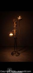 MaxSold Auction: Hand-Forged Metal Candle Sculpture – Gallery-Style Accent Piece - Newmarket (Ontario, Canada) SELLER MANAGED Downsizing Online Auction -  Brimson Drive (STORAGE)