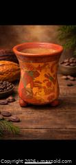 MaxSold Auction: Hand-Painted Mesoamerican-Style Ceramic Vessel (Tripod Form - Newmarket (Ontario, Canada) SELLER MANAGED Downsizing Online Auction -  Brimson Drive (STORAGE)