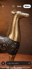 MaxSold Auction: Handcrafted Metal Horse Sculpture – Artisan Folk Art Decor - Newmarket (Ontario, Canada) SELLER MANAGED Downsizing Online Auction -  Brimson Drive (STORAGE)