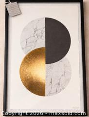 MaxSold Auction: Mar Mont Hill – Contemporary Geometric Art Print (Original Tag Attached) - Newmarket (Ontario, Canada) SELLER MANAGED Downsizing Online Auction -  Brimson Drive (STORAGE)