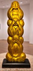 MaxSold Auction: Monumental Hand-Carved Wood Sculpture — Gilded Finish “See No Evil · Hear No Evil · Speak  - Newmarket (Ontario, Canada) SELLER MANAGED Downsizing Online Auction -  Brimson Drive (STORAGE)