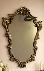 MaxSold Auction: Ornate Baroque-Style Gilt Wall Mirror – Classic European Elegance - Newmarket (Ontario, Canada) SELLER MANAGED Downsizing Online Auction -  Brimson Drive (STORAGE)