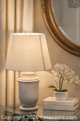 MaxSold Auction: Pair of Designer Ceramic Table Lamps — Refined Symmetry for a Sophisticated Interior - Newmarket (Ontario, Canada) SELLER MANAGED Downsizing Online Auction -  Brimson Drive (STORAGE)