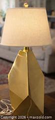 MaxSold Auction: Pair of Mid-Century Modern Faceted Brass Table Lamps  - Newmarket (Ontario, Canada) SELLER MANAGED Downsizing Online Auction -  Brimson Drive (STORAGE)