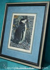 MaxSold Auction: Robert Bateman – Chinstrap Penguin Limited Edition Wildlife Print | Hand-Signed | 101 / 81 - Newmarket (Ontario, Canada) SELLER MANAGED Downsizing Online Auction -  Brimson Drive (STORAGE)