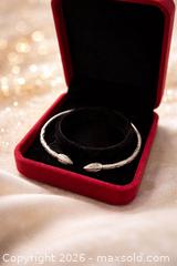 MaxSold Auction: Sterling Silver Sculptural Cuff Bracelet – Timeless Elegance - Newmarket (Ontario, Canada) SELLER MANAGED Downsizing Online Auction -  Brimson Drive (STORAGE)