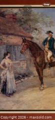 MaxSold Auction: The Morning Visit After Heywood Hardy (British, 1842–1933) High-quality equestrian art pri - Newmarket (Ontario, Canada) SELLER MANAGED Downsizing Online Auction -  Brimson Drive (STORAGE)