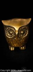 MaxSold Auction: Vintage Brass Owl Figurine — Mid-Century Desk & Shelf Accentc by - Newmarket (Ontario, Canada) SELLER MANAGED Downsizing Online Auction -  Brimson Drive (STORAGE)