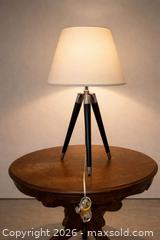 MaxSold Auction: Vintage Ralph Lauren Tripod Table Lamp — Mid-Century Modern Accent Piece - Newmarket (Ontario, Canada) SELLER MANAGED Downsizing Online Auction -  Brimson Drive (STORAGE)