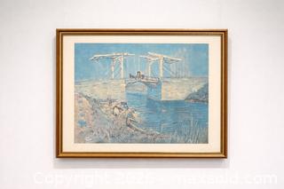 MaxSold Auction: Vintage Van Gogh Reproduction – Langlois Bridge at Arles - Newmarket (Ontario, Canada) SELLER MANAGED Downsizing Online Auction -  Brimson Drive (STORAGE)