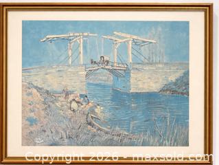MaxSold Auction: Vintage Van Gogh Reproduction – Langlois Bridge at Arles - Newmarket (Ontario, Canada) SELLER MANAGED Downsizing Online Auction -  Brimson Drive (STORAGE)