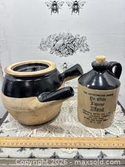 MaxSold Auction: Cornish Mead Co. Stoneware Jug / Kyusu Teapot, Medium - Gull Lake (Alberta, Canada) SELLER MANAGED Reseller Online Auction -  Stuart Avenue
