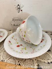 MaxSold Auction: Rosenthal Bone China Teacup & Saucer Set, 2 Sets - Gull Lake (Alberta, Canada) SELLER MANAGED Reseller Online Auction -  Stuart Avenue
