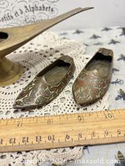 MaxSold Auction: Vintage Brass Oriental-Inspired Collectible Lot Incense Burner and Ashtrays - Gull Lake (Alberta, Canada) SELLER MANAGED Reseller Online Auction -  Stuart Avenue