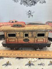 MaxSold Auction: Vintage Tin Toy Train Cars - New York Central, Pacemaker, Marx (3) For Parts  - Gull Lake (Alberta, Canada) SELLER MANAGED Reseller Online Auction -  Stuart Avenue